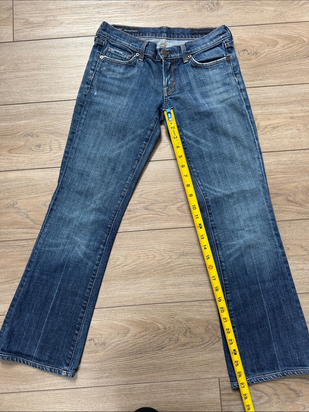 Citizens Of Humanity Dark Blue Bootcut Jeans